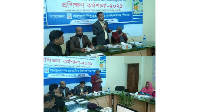 চাঁপাইনবাবগঞ্জে শিশুর যত্ন ও বিকাশ বিষয়ক ওরিয়েনটেশন
