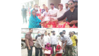এরফান গ্রুপের আয়োজনে ৩ হাজার শাড়ি-লুঙ্গি ও ৩ হাজার খাদ্য সামগ্রী বিতরণ