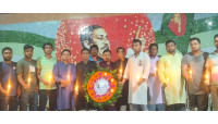 চাঁপাইনবাবগঞ্জে আগস্টের প্রথম প্রহরে আলোর মিছিল ও সমাবেশ