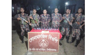 বিভিন্ন সীমান্তে ৫৯ বিজিবির অভিযান  আগ্নেয়াস্ত্রসহ মাদক উদ্ধার