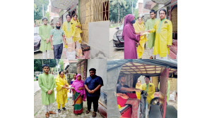 ডা.গোলাম রাব্বানীর জন্মদিনে দরিদ্র মানুষকে সহায়তা ও প্রতিবন্ধী স্কুলে খাবার বিতরণ