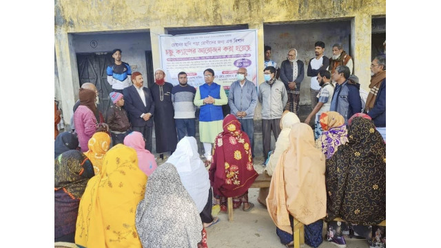 বালিয়াডাঙ্গায় দিনব্যাপী চক্ষু ছানি চিকিৎসা ক্যাম্পের উদ্বোধন করলেন ডা. গোলাম রাব্বানী