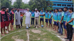 নামোশংকরবাটী উচ্চ বিদ্যালয়ে মিনি ফুটবল টুর্ণামেন্ট শুরু