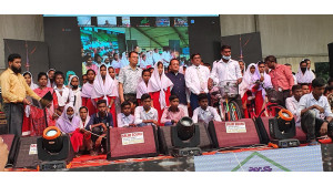 চাঁপাইনবাবগঞ্জে ক্ষুদ্র নৃগোষ্ঠীসহ ৭৫ শিক্ষার্থীর মধ্যে সাইকেল বিতরণ