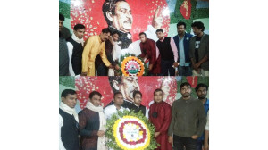 অগ্নিঝরা মার্চের প্রথম প্রহরে মোমবাতি প্রজ্জ্বলন ও বঙ্গবন্ধুর প্রতিকৃতিতে শ্রদ্ধা নিবেদন