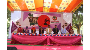 চাঁপাইনবাবগঞ্জে শুরু হয়েছে পঞ্চম জেলা স্কাউটস সমাবেশ