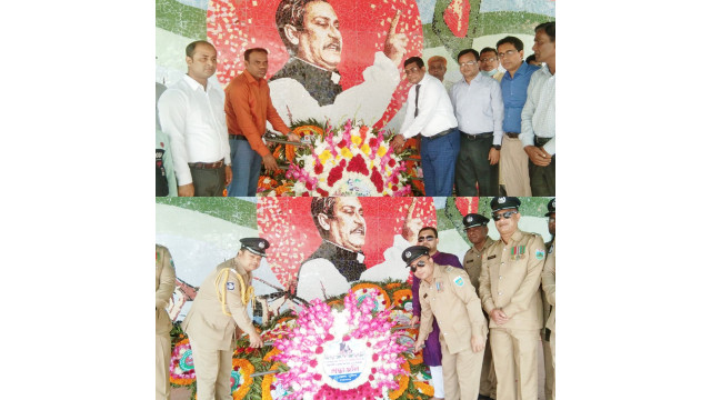 শ্রদ্ধা ভালোবাসায় চাঁপাইনবাবগঞ্জে জাতির পিতার জন্মশতবার্ষিকী ও শিশু দিবস পালিত