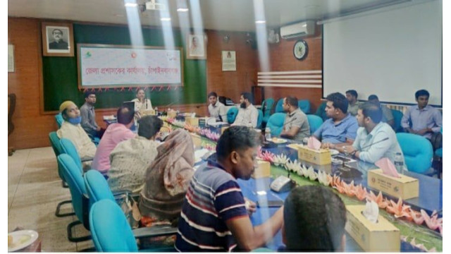 ইউনিয়ন ও পৌরসভা ডিজিটাল সেন্টারের উদ্যোক্তাদের সাথে জেলা প্রশাসনের মতবিনিময়