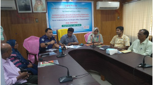 এইচআইভি-এইডস প্রতিরোধ পেশাজীবীদের নিয়ে সচেতনতামূলক সভা