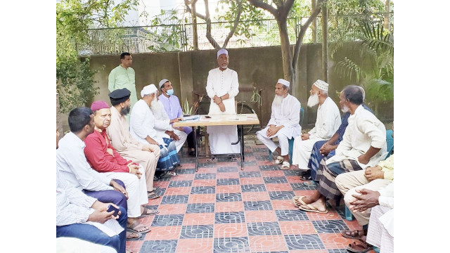 এরফান গ্রুপ ঈদগাহ কমিটির সভা ঈদগাহকে ঢেলে সাজানো হবে- মোঃ এরফান আলী