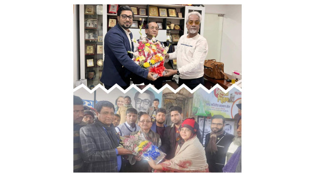 চাঁপাইনবাবগঞ্জে ফুলেল শুভেচ্ছায় সিক্ত হচ্ছেন নবনির্বাচিত এমপি জিয়াউর রহমান -আব্দুল ওদুদ