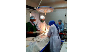 পোরশা উপজেলা স্বাস্থ্য কমপ্লেক্সে অপারেশন চালু-  অপারেশন করলেন ডা. নাদিম সরকার