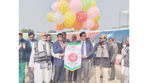 চাঁপাইনবাবগঞ্জে ৫১তম শীতকালীন ক্রীড়া প্রতিযোগিতার উদ্বোধন