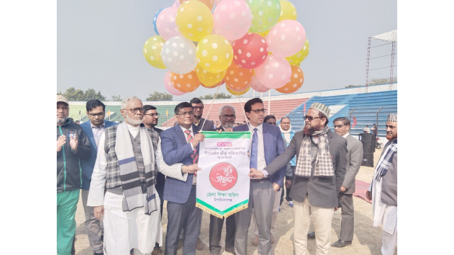 চাঁপাইনবাবগঞ্জে ৫১তম শীতকালীন ক্রীড়া প্রতিযোগিতার উদ্বোধন