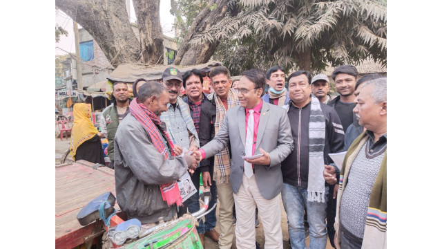 গোবরাতলা ইউনিয়নে নৌকা প্রতীকের ভোট চেয়ে ডা. গোলাম রাব্বানীর গণসংযোগ