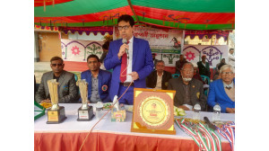 সদর উপজেলা পর্যায়ে অনূর্ধ্ব-১৫ বালকদের ক্রিকেট প্রশিক্ষণের উদ্বোধন