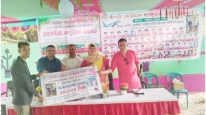 চাঁপাই কোরিয়ান ল্যাঙ্গুয়েজ সেন্টারের ২০২২ সালের রোস্টার ভুক্ত ছাত্রদের সংবর্ধনা