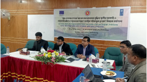 গ্রাম আদালত সম্পর্কে ব্যাপক জনসচেতনতা বৃদ্ধিতে কর্মশালা অনুষ্ঠিত