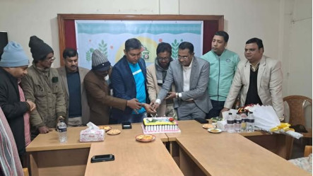 চাঁপাইনবাবগঞ্জে বৈশাখী টেলিভিশনের প্রতিষ্ঠাবার্ষিকী উদযাপন 