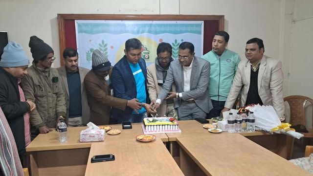 চাঁপাইনবাবগঞ্জে বৈশাখী টেলিভিশনের প্রতিষ্ঠাবার্ষিকী উদযাপন 