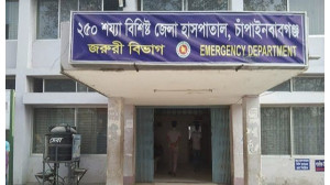 চাঁপাইনবাবগঞ্জে  গত ২৪ ঘণ্টায় ডেঙ্গুতে আক্রান্ত ৩৩  হাসপাতালে ভর্তি ৪৮ জন 