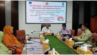চাঁপাইনবাবগঞ্জে গ্রাম আদালত কার্যক্রম সম্পর্কে জনসচেতনতা  তৈরিতে সমন্বয় সভা