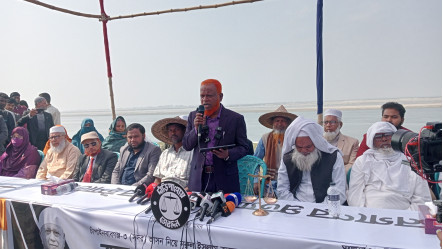 পদ্মার তীরে ব্যতিক্রমী আয়োজনে নূরুল ইসলাম বুলবুলের জনতার ইশতেহার ঘোষণা