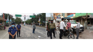  কঠোর লকডাউনের ২য় দিন মাঠে কাজ করে চলেছে ১২টি মোবাইল কোর্ট 