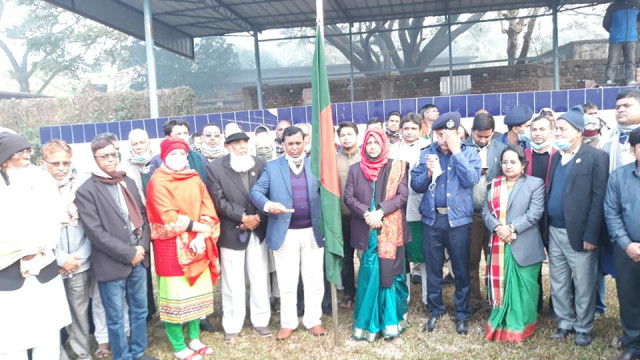 নাচোলে বিভিন্ন কর্মসূচির মধ্য দিয়ে মহান বিজয় দিবস উদযাপিত