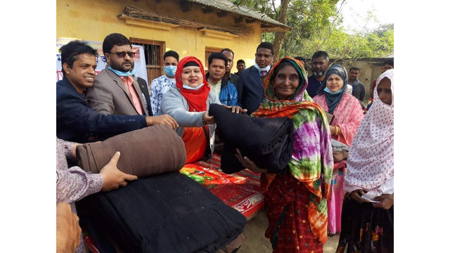 দুরন্ত -৯৫ এর শীতার্ত মানুষের মাঝে কম্বল বিতরণ