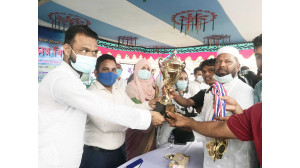 বঙ্গবন্ধু   জাতীয় গোলকাপ ফুটবল টুর্নামেন্টে চ্যাম্পিয়ন বারোঘরিয়া ইউনিয়ন 