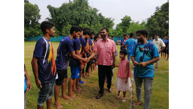 নামোশংকরবাটী উচ্চ বিদ্যালয়ে মিনি ফুটবল টুর্নামেন্ট ২০২১ শুরু