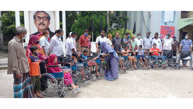 প্রতিবন্ধীদের জন্য প্রধানমন্ত্রী শেখ হাসিনার সবসময় সুদৃষ্টি রয়েছে : জেসি এমপি