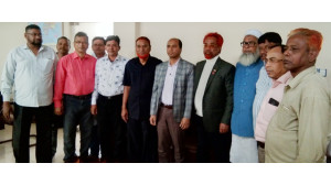 বানিজ্য মন্ত্রনালয়ের উপ-সচিব মিরাজুল ইসলাম উকিলের চাঁপাইনবাবগঞ্জ চেম্বার পরিদর্শন