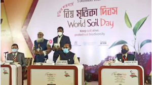 ‘সয়েল কেয়ার এ্যাওয়ার্ড’ পেলেন চাঁপাইনবাবগঞ্জের ফলচাষি মতিউর রহমান 