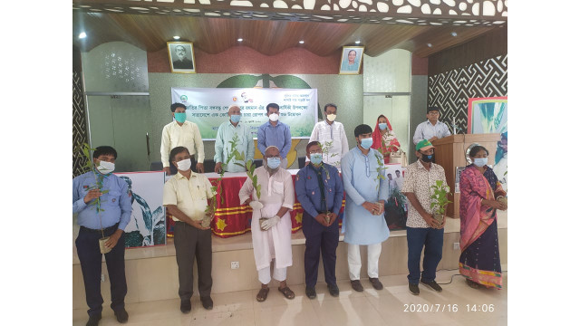 চাঁপাইনবাবগঞ্জ সদর উপজেলায় বৃক্ষরোপন