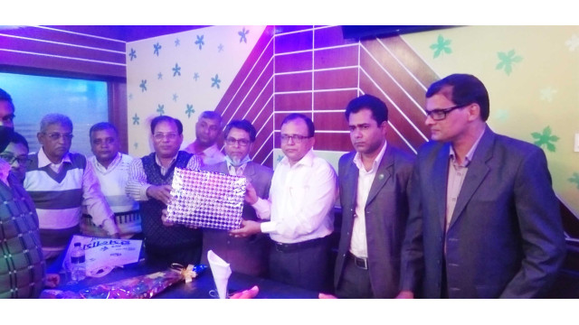 উপজেলা মাধ্যমিক শিক্ষা অফিসার তৌফিকুল ইসলামকে বদলি জনিত বিদায় দিল শিক্ষক ও কর্মচারী কল্যাণ সমিতি