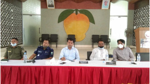 দুর্গাপুজা উপলক্ষে সদর উপজেলায় মতবিনিময় 