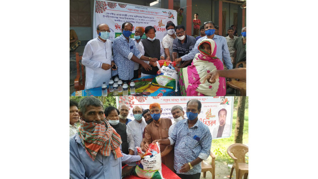 ৪ ইউনিয়নে ঈদ সামগ্রী ও খাদ্যসামগ্রী দিয়েছে এরফান গ্রুপ