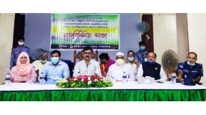 গোমস্তাপুরে  নবাগত জেলা প্রশাসকের মতবিনিময়