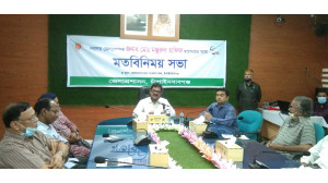 সাংবাদিকদের সাথে নবাগত  জেলা প্রশাসক মঞ্জুরুল হাফিজের মতবিনিময়  