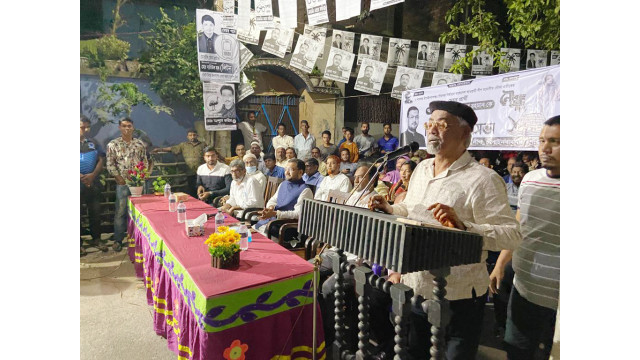 ৯নং ওয়ার্ডে নৌকার ভোট চেয়ে পথসভা অনুষ্ঠিত