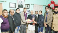 জাতীয় শ্রমিক লীগের সভাপতি নুর কুতুব মান্নানের সাথে বিএমডিএ সিবিএ নেতৃবৃন্দের সৌজন্য সাক্ষাৎ