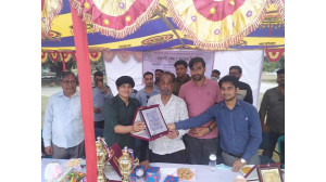 ল্যাব ওয়ান মেডিকেল ৪র্থ হ্যান্ডবল সুপার কাপ   এর  সমাপনী  খেলা 