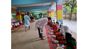 এতিমদের নিয়ে  ইফতার করলেন ডা. গোলাম রাব্বানী