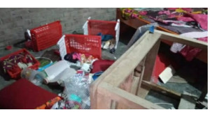 মরদানায়  বাড়ি ভাঙ্গচুরসহ গরু-ছাগল ও নগদ টাকা লুট করে নিয়ে গেছে দূর্বৃত্তরা