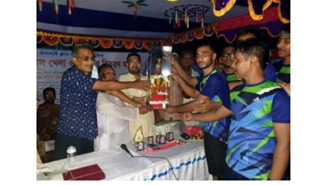 চাঁদলাই মিনি ফুটবল টুর্নামেন্টের চূড়ান্ত খেলা অনুষ্ঠিত