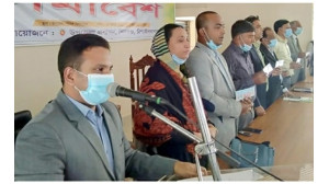 শিবগঞ্জে মাদক-বাল্যবিয়ে প্রতিরোধে সমাবেশ