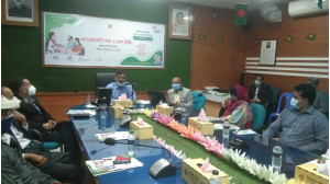 চাঁপাইনবাবগঞ্জে পরিবার কল্যাণ সেবা ও প্রচার সপ্তাহ উপলক্ষে অ্যাডভোকেসি সভা