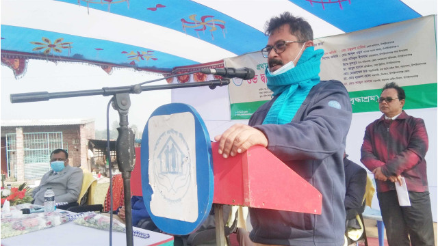 মহানন্দা প্রবীণ নিবাস এর প্রথম ভবনের দ্বারোদ্ঘাটন